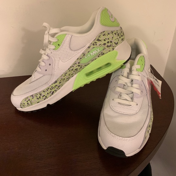 air max 90 lime green and grey